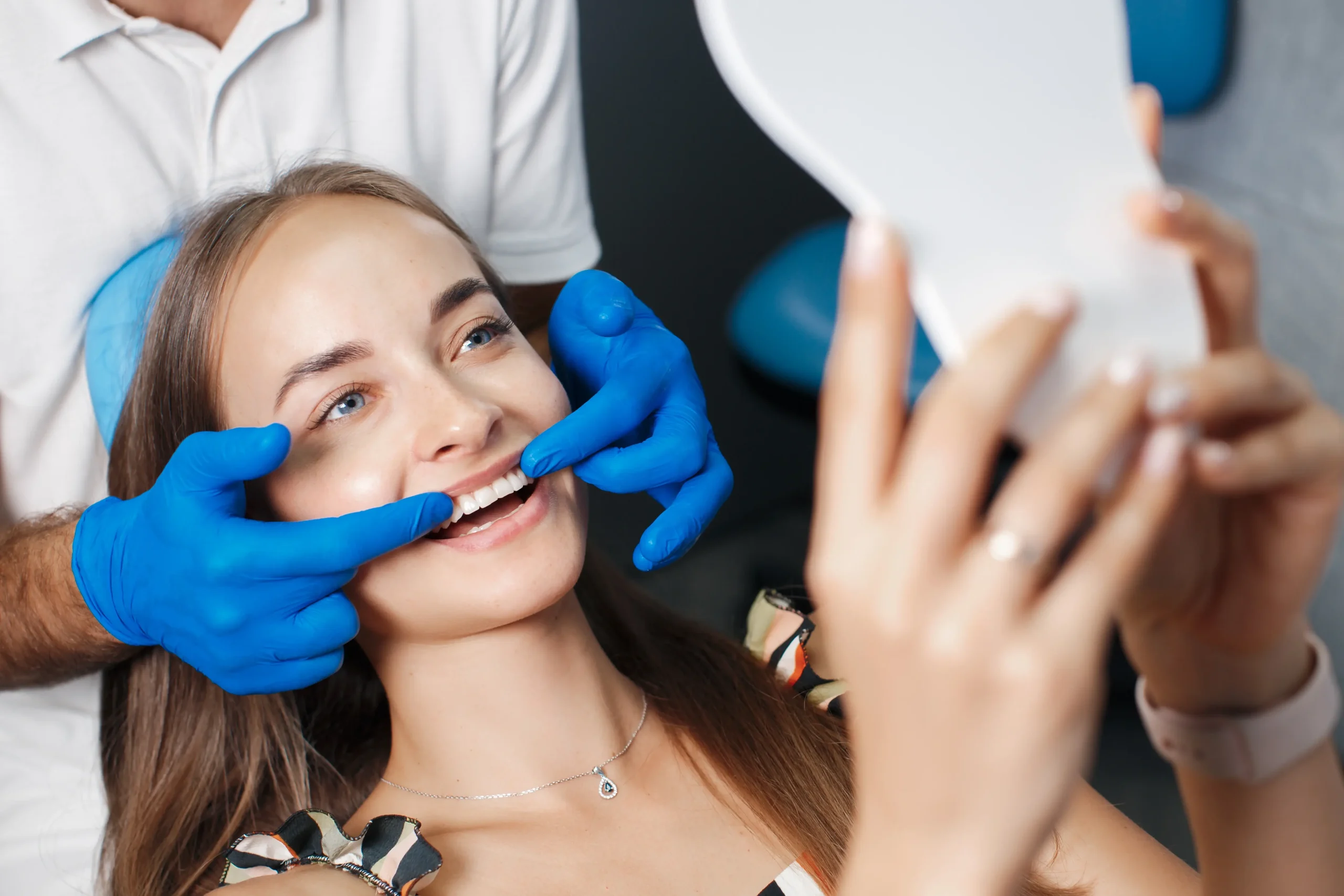 Patient consultation at dental clinic Turkey